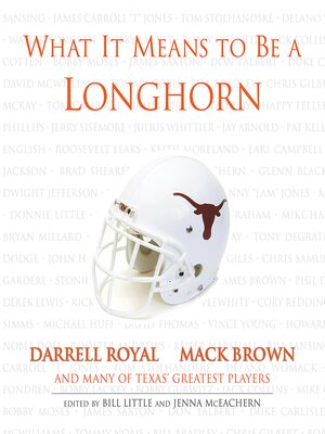 cover image of What It Means to Be a Longhorn